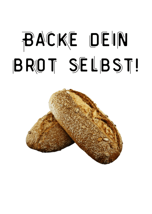 Eiweißbrot backen hilft ebenfalls sehr, um ohne Sport und Hunger abzunehmen: Bild von zwei Broten.